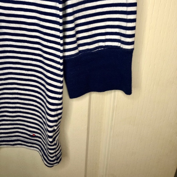 Tommy Hilfiger 3/4 Sleeve Striped Top - Medium - Picture 4 of 11
